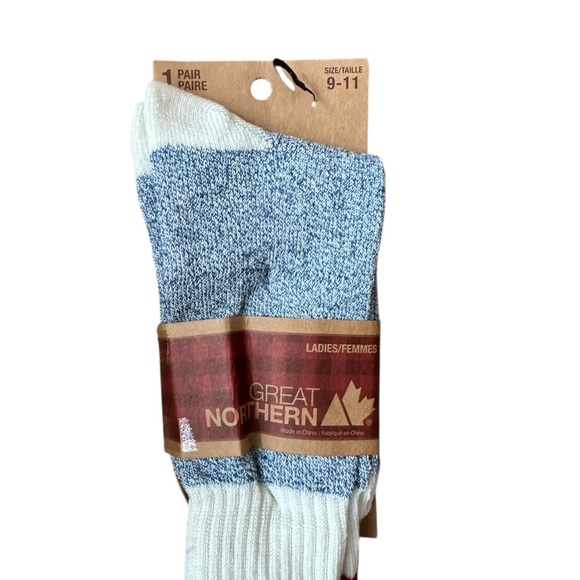 Great Northern Ladies Cabin Boot Socks – Plaid – Size 5–10 – New - Picture 6 of 11